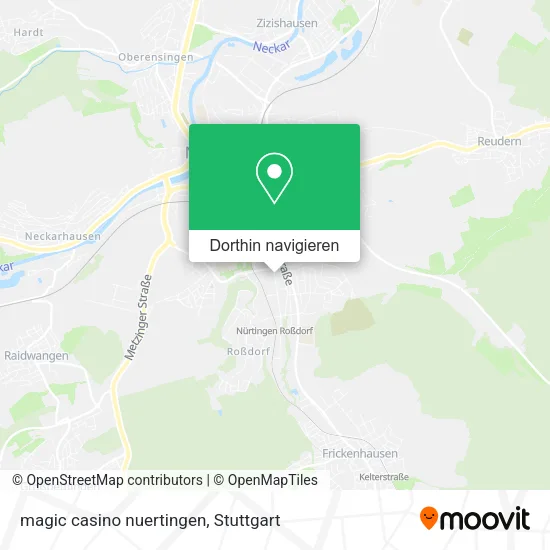 magic casino nuertingen Karte