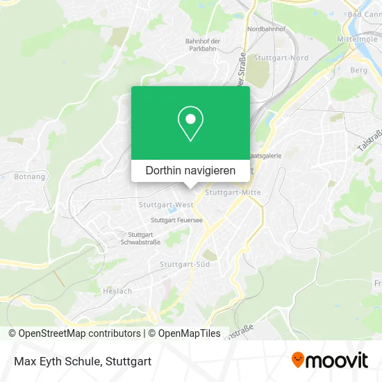Max Eyth Schule Karte