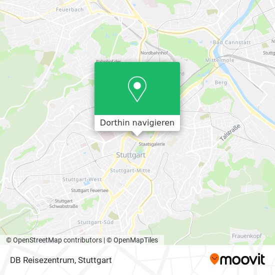 DB Reisezentrum Karte