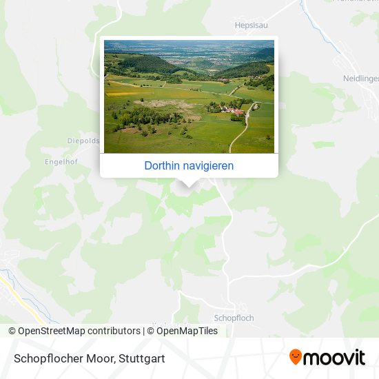 Schopflocher Moor Karte