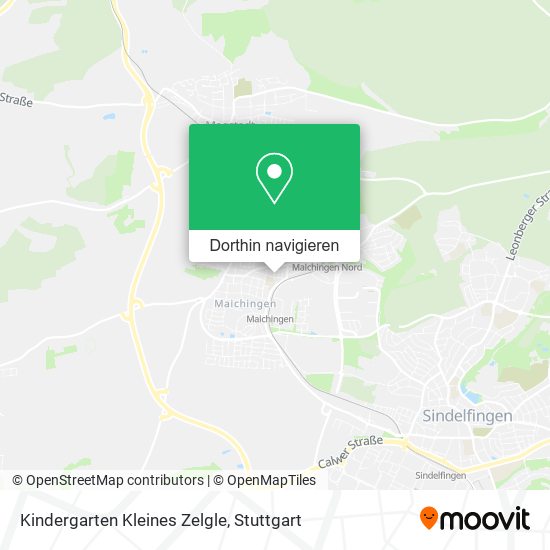 Kindergarten Kleines Zelgle Karte