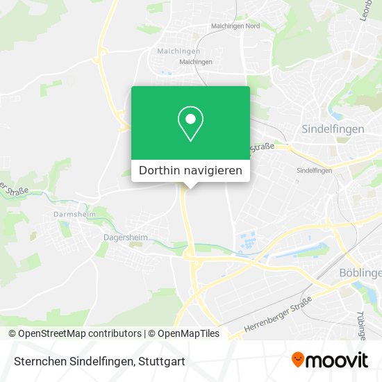 Sternchen Sindelfingen Karte