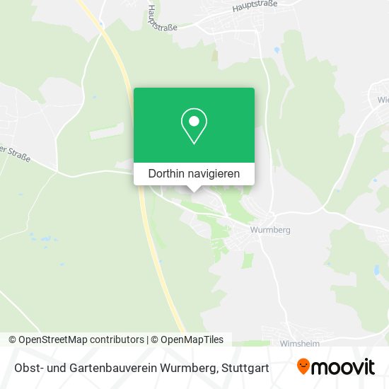 Obst- und Gartenbauverein Wurmberg Karte