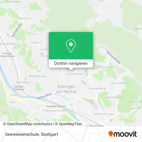 Seewiesenschule Karte