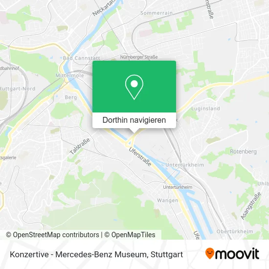 Konzertive - Mercedes-Benz Museum Karte