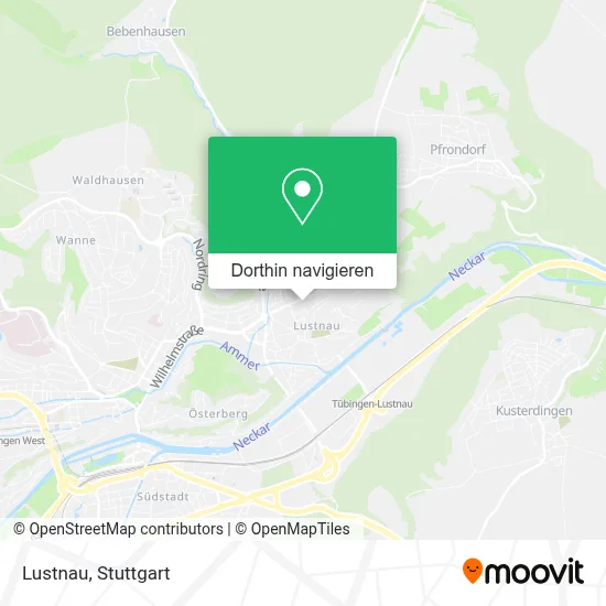 Lustnau Karte