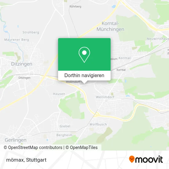mömax Karte