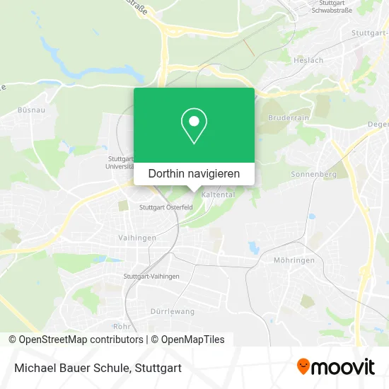 Michael Bauer Schule Karte