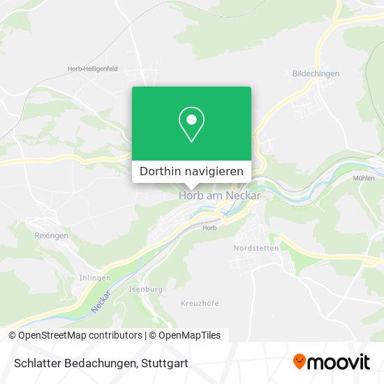Schlatter Bedachungen Karte