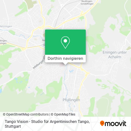 Tango Vision - Studio für Argentinischen Tango Karte
