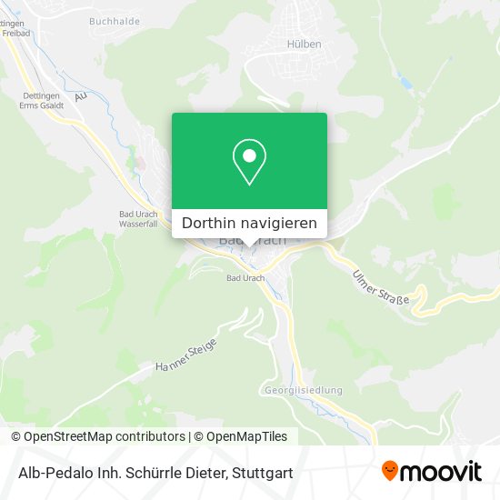 Alb-Pedalo Inh. Schürrle Dieter Karte