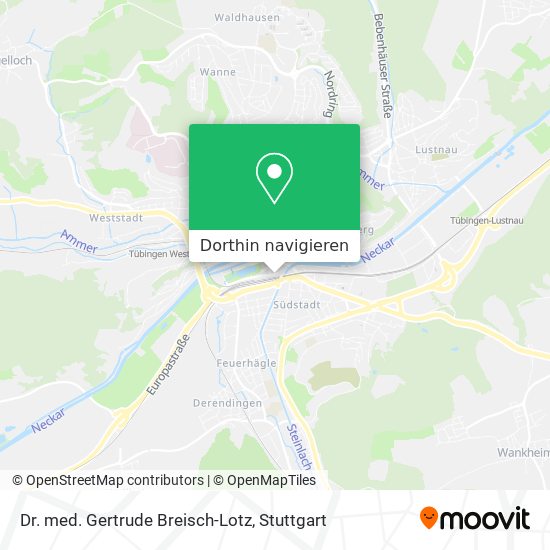 Dr. med. Gertrude Breisch-Lotz Karte
