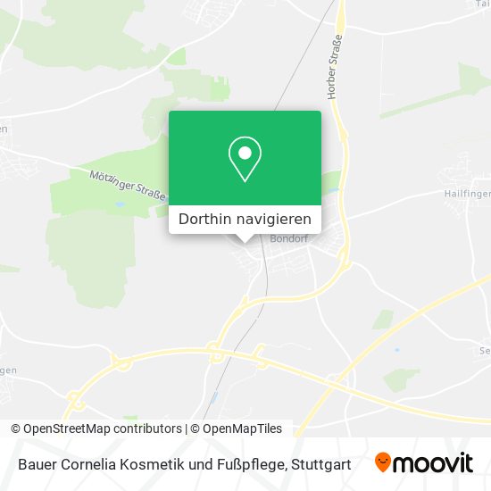 Bauer Cornelia Kosmetik und Fußpflege Karte