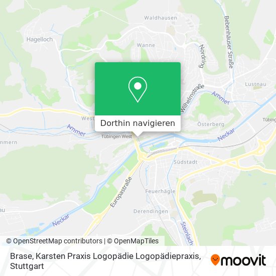 Brase, Karsten Praxis Logopädie Logopädiepraxis Karte