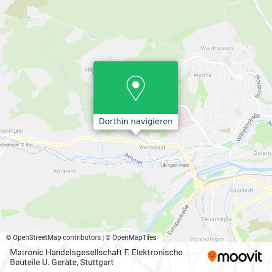 Matronic Handelsgesellschaft F. Elektronische Bauteile U. Geräte Karte