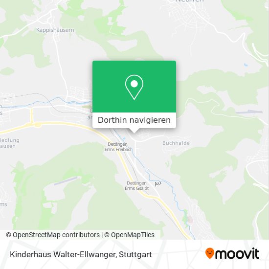 Kinderhaus Walter-Ellwanger Karte