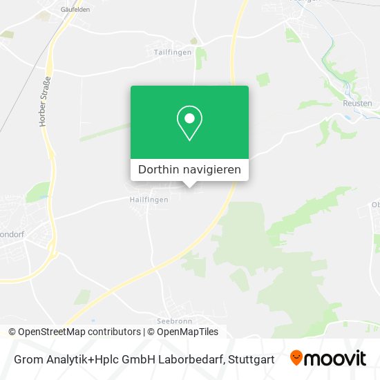 Grom Analytik+Hplc GmbH Laborbedarf Karte