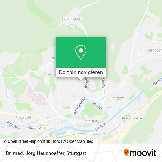 Dr. med. Jörg Neunhoeffer Karte