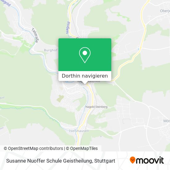 Susanne Nuoffer Schule Geistheilung Karte
