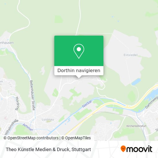 Theo Künstle Medien & Druck Karte