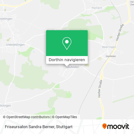 Friseursalon Sandra Berner Karte