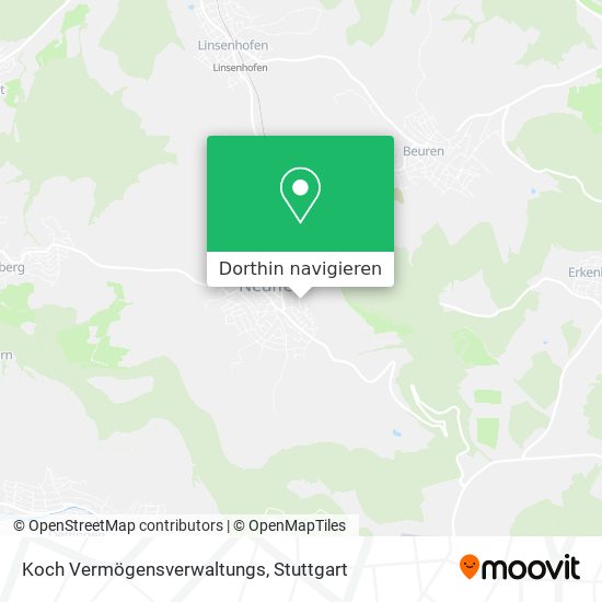 Koch Vermögensverwaltungs Karte