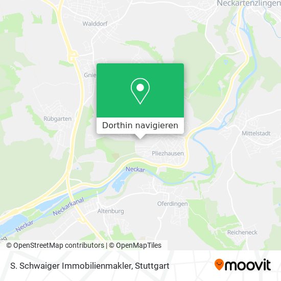 S. Schwaiger Immobilienmakler Karte