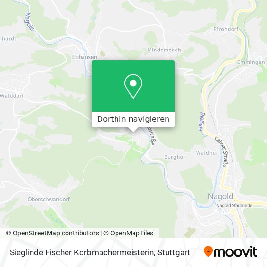 Sieglinde Fischer Korbmachermeisterin Karte