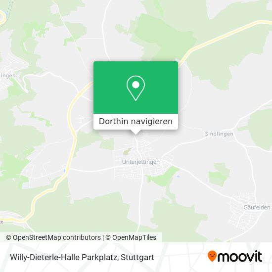 Willy-Dieterle-Halle Parkplatz Karte