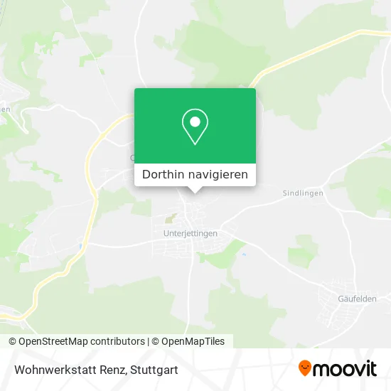 Wohnwerkstatt Renz Karte