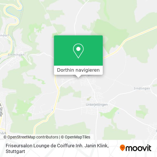 Friseursalon Lounge de Coiffure Inh. Janin Klink Karte