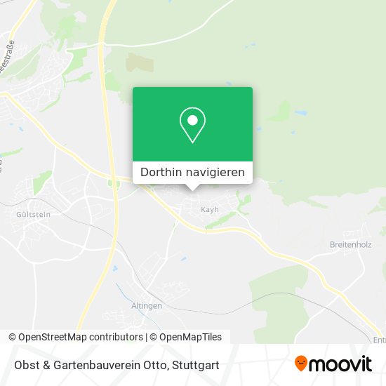 Obst & Gartenbauverein Otto Karte