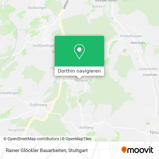 Rainer Glöckler Bauarbeiten Karte