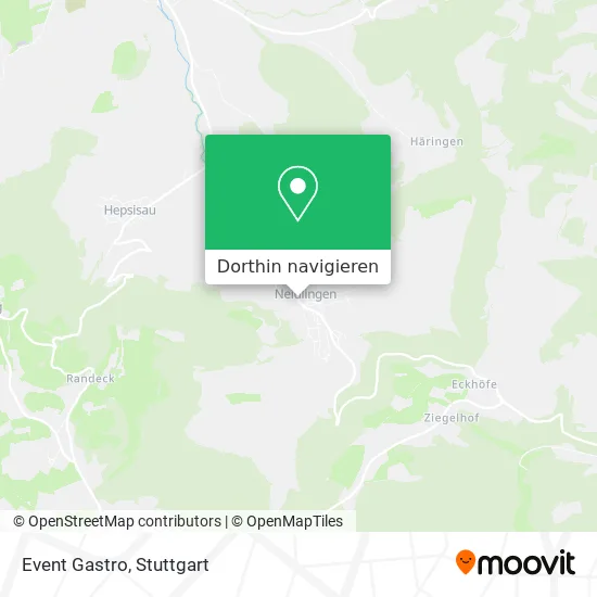 Event Gastro Karte
