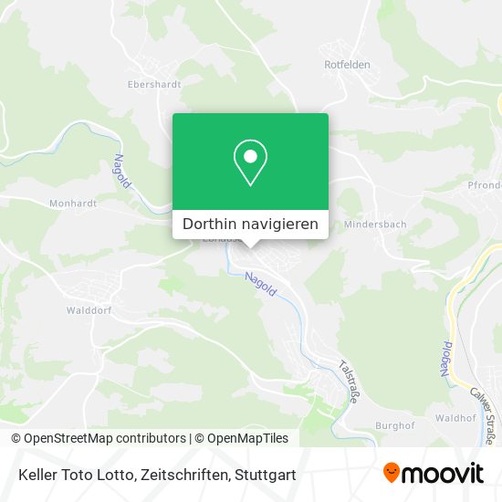 Keller Toto Lotto, Zeitschriften Karte