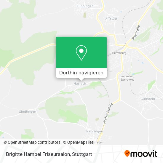 Brigitte Hampel Friseursalon Karte