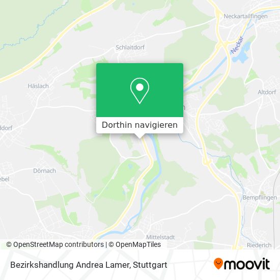 Bezirkshandlung Andrea Lamer Karte