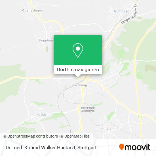 Dr. med. Konrad Walker Hautarzt Karte