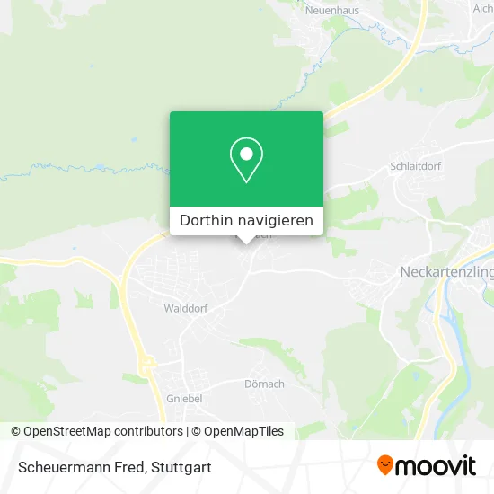 Scheuermann Fred Karte