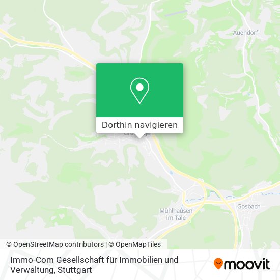 Immo-Com Gesellschaft für Immobilien und Verwaltung Karte