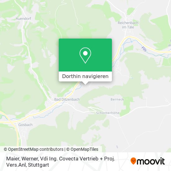 Maier, Werner, Vdi Ing. Covecta Vertrieb + Proj. Vers.Anl Karte