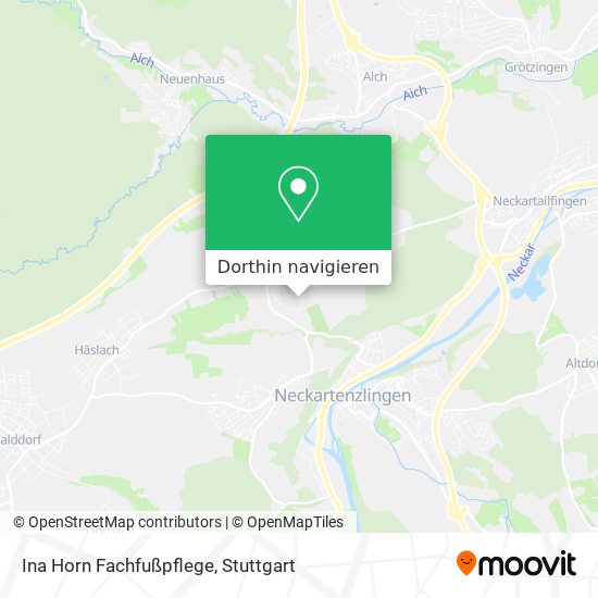 Ina Horn Fachfußpflege Karte