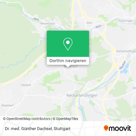 Dr. med. Günther Dachsel Karte