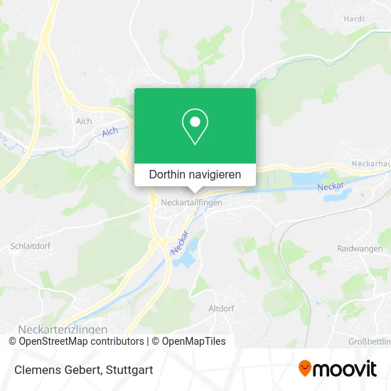 Clemens Gebert Karte