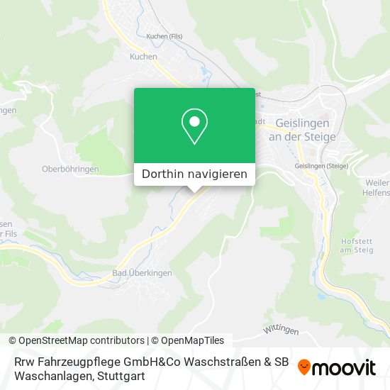 Rrw Fahrzeugpflege GmbH&Co Waschstraßen & SB Waschanlagen Karte