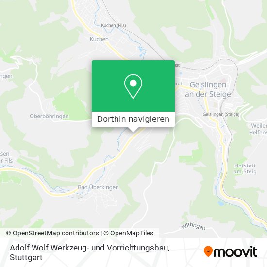 Adolf Wolf Werkzeug- und Vorrichtungsbau Karte
