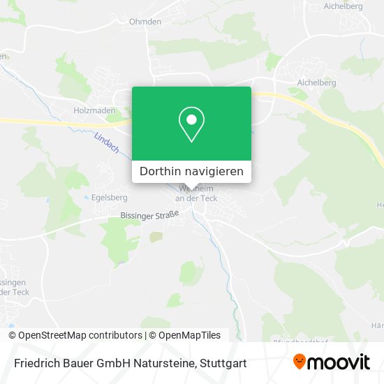 Friedrich Bauer GmbH Natursteine Karte
