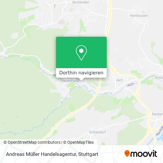 Andreas Müller Handelsagentur Karte