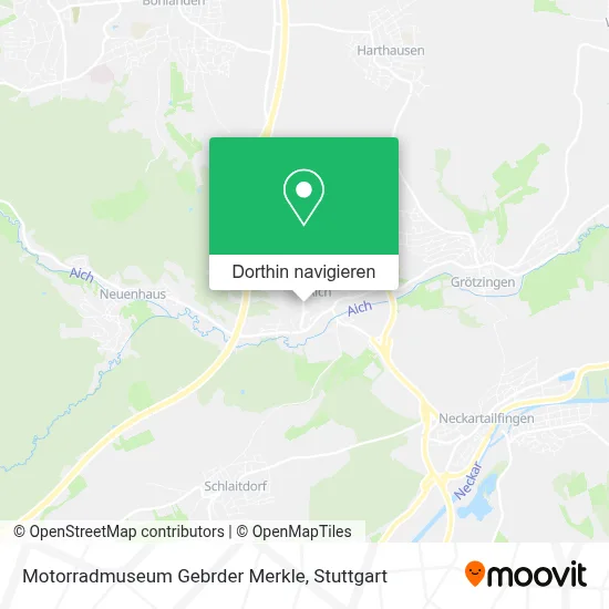 Motorradmuseum Gebrder Merkle Karte