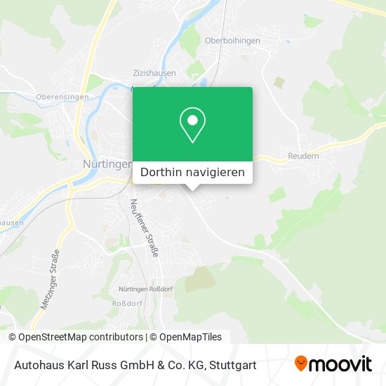 Autohaus Karl Russ GmbH & Co. KG Karte